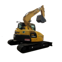 Excavadora 99% Nueva Pc78Us-8 Pc78 en Buen Estado, Komatsu Pc 78 Us Pc 78us-8 Pc78us-6 Mini Excavadora en Venta