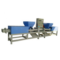 Presse automatique à blocs de sciure de bois compressée, machine de découpe de poudre de bois avec moteur central, machines de fabrication de palettes