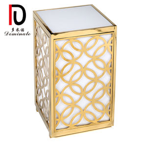 Venta al por mayor moderno de acero inoxidable acrílico rectángulo diseño Barra para la boda - Product Image 2