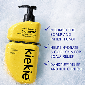 Shampooing Antichute et Antipelliculaire à l'Octenidine et Polypeptide – Traitement du Cuir Chevelu – Soulagement Longue Durée des Démangeaisons – Contrôle des Pellicules – 500ml - Product Image 1