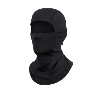 Cagoule noire intégrale avec imprimé flamme, masque de ski et moto pour extérieur, taille adulte unisexe 54-56CM, impression par transfert thermique - Product Image 6