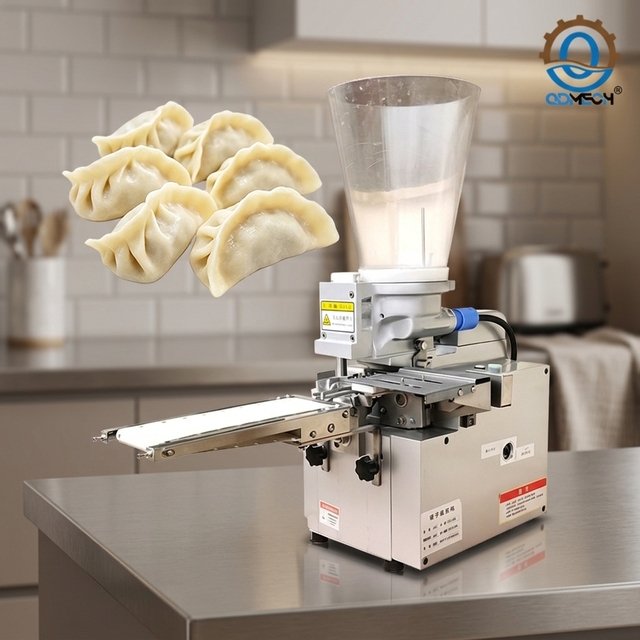 QDMECH Compact Household Dumpling Maker Time-saving Semi-automatic Commercial Dumpling Machine