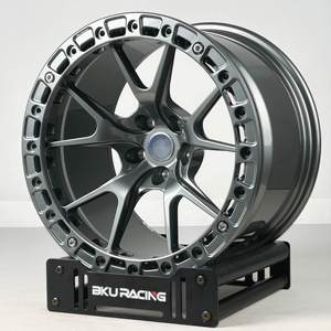 Rines BKU Forged Beadlock para Ford Mustang Shelby GT350 GT500 S650 S550 de 17 y 18 Pulgadas 5x114.3, Rines para Autos Deportivos - Product Image 3