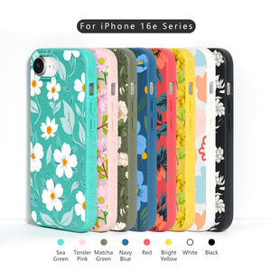 ฝาครอบโทรศัพท์ TPU แบบย่อยสลายได้ปรับแต่งได้เคสมือถือวัสดุรีไซเคิลทำจากฟางข้าวสาลีสำหรับ iPhone 16 16E 15 <span class=keywords><strong>PRO</strong></span> MAX - Product Image 2