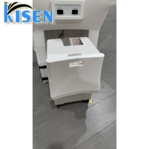 อ่างสระผมแบบพกพา Kisen รุ่น Heightened พร้อมถังน้ำ 2 ใบ ระบบหมุนเวียนน้ำ และเครื่องทำน้ำอุ่น สำหรับใช้กับเตียงเสริมสวย - Product Image 2