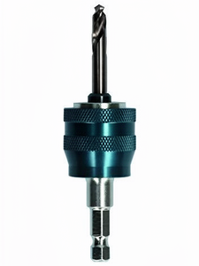 <span class=keywords><strong>LASERLINE</strong></span> PowerChange Plus Scie cloche hexagonale 8,6 mm avec adaptateur à changement rapide pour forets HSS-Co 6,35x90 mm - Product Image 1