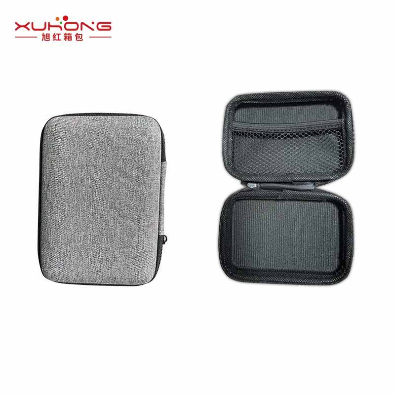 ผ้าเกล็ดหิมะสีเทา 12*8*4ซม