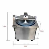 Machine à hacher et à mélanger, hachoir alimentaire commercial, pâte d'ail, pâte de gingembre, poivre haché, mousse de coriandre