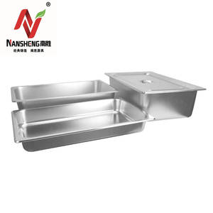 Restaurant <span class=keywords><strong>Gn</strong></span> plat alimentaire gastronome cuisine gastronome casseroles Bain Marie acier inoxydable <span class=keywords><strong>Bac</strong></span> <span class=keywords><strong>Inox</strong></span> récipient Chafing plat - Product Image 6