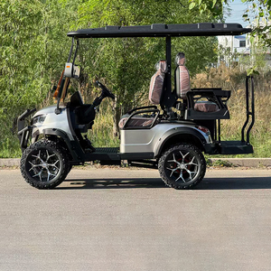 Hiệu suất lâu dài Xe golf điện Sản xuất tại Trung Quốc Golf <span class=keywords><strong>Buggy</strong></span> 4 chỗ ngồi Câu lạc bộ xe Golf giỏ hàng tận hưởng một ổ đĩa Hòa Bình - Product Image 4