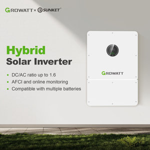 En Stock: Inversor Solar Híbrido Trifásico Growatt WIT 4-15K-HU de 5Kw, 6Kw, 8Kw, 10Kw, 12Kw, 15Kw, IP65 - Product Image 1