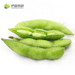 매점 냉동 콩깍지 용 에다마메 냉동 iqf 냉동 야채 edamame