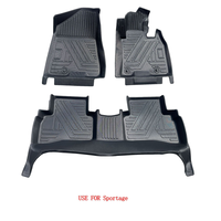 Vente chaude de haute qualité 5D TPE tapis de sol de voiture protecteur de tapis décoratif intérieur pour Dodge Ram 1500 Type de moulage par injection