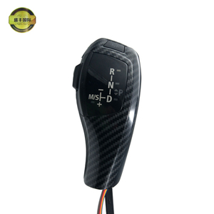 LED botões de mudança de engrenagem do carro para E39/<span class=keywords><strong>E46</strong></span>/E53/E60/E61/E63/E90/E92/E93/E83 Carbono Preto Prata Novo - Product Image 3