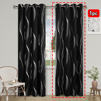 Rideaux ondulés de qualité hôtelière, rideaux isolants thermiques, voilages blancs, rideaux plissés pour usage intérieur