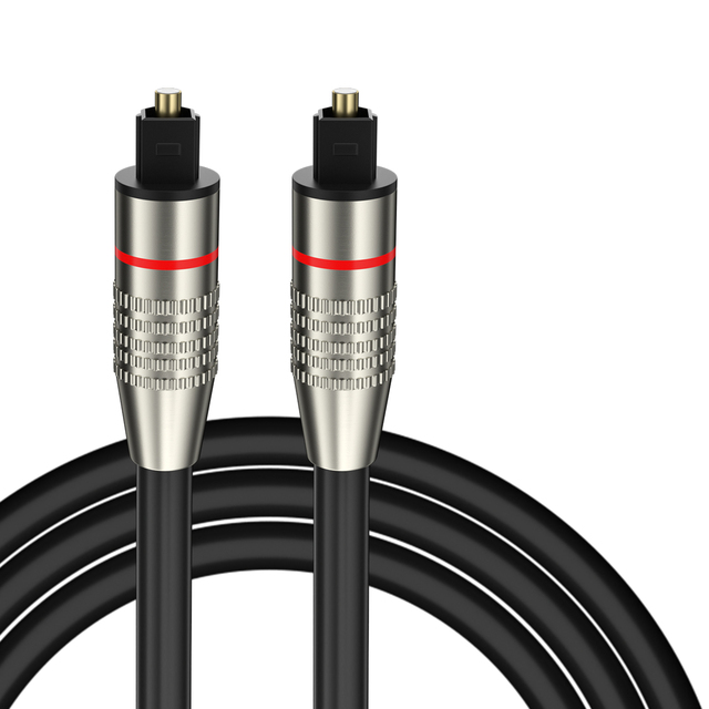 Optical Fiber Audio Line TOSLINK Digital Optical Fiber Audio TV Speaker 5m Optical Audio Cable for Home Computer