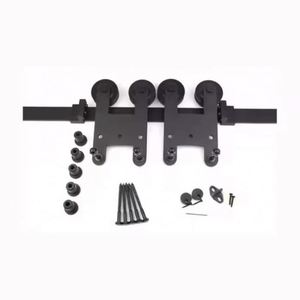 WEKIS Brass Sliding Barn Door Hardware Soundproof Electric <b>Remote</b> <b>Control</b> Screw for Bedroom Kitchen Outdoor Use-Durable 250lbs - Product Image 1