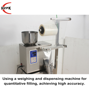 HZPK Automatic Granule Packing Machine Vertical Sugar Sachet Chips Dried Fruit Bag <b>Sealing</b> Multi-function Packaging Machine - Product Image 4