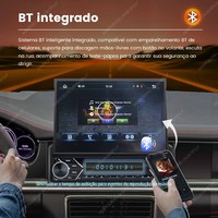 MEKEDE Stock Brésil – Livraison non-taxes incluse – Autoradio universel pliable 1 pouce MP5 sans fil CP/AA avec mécanisme télescopique automatique