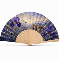Éventail en Palme, Éventail à Main, Éventail Pliant Personnalisé, Éventail Pliant Personnalisé, Vente en Gros, Mariage, Plage
