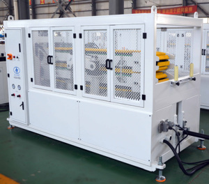 Calibratore di alta qualità/traino macchina estrattore macchina trascinatrice/taglierina/serbatoio Spray per la produzione di profili down <span class=keywords><strong>stream</strong></span> machine - Product Image 4