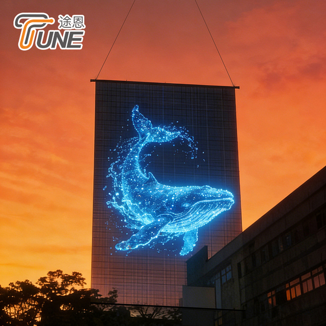 Customizable LED Flying Magic Carpet Screen Seamless Splicing Display for Drone Light Show and Brand Events