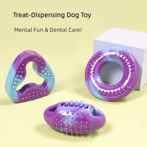 Küçük Irklar İçin Ödül Dağıtıcı Çevre Dostu TPR Çiğneme Topu Dayanıklı Bulmaca Besleyici Zihinsel Stimülasyon Köpek Oyuncağı - Product Image 4