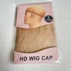 Lot de 2 bonnets de perruque en dentelle HD, souples et extensibles, couleur chair, accessoires pour perruques - Product Image 3