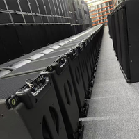 Sistema de Altavoces Line Array de 2 Vías LA-208 con Dos Altavoces de 8 Pulgadas, Altavoz de Largo Alcance para Conciertos, Altavoz Ultra Bass Individual de 18 Pulgadas