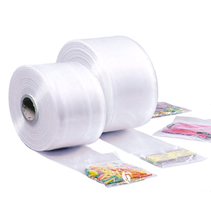 Rollo flexible de plástico de diseño personalizado para alimentos PE transparente Coex Layflat Tubes Factory para barrera de oxígeno de carne - Product Image 2