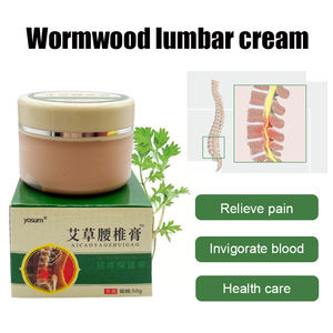 Krim serviks tulang belakang Lumbar Wormwood salep nyeri sendi <span class=keywords><strong>Anti</strong></span> inflamasi plester rematik 50g - Product Image 2