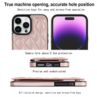 Étui portefeuille de luxe en cuir PU pour iPhone 18 17 16 Pro Max avec porte-cartes, coque antichoc professionnelle