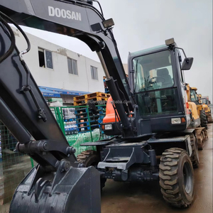 Fabrieksprijs Gebruikt <span class=keywords><strong>Doosan</strong></span> Dx60 Wielgraafmachine In Goede Staat Gebruikt Kleine 6-Ton Graafmachine Hot Sale - Product Image 3