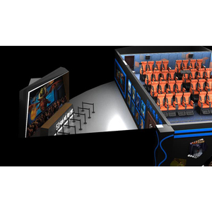 Tecnología digital <span class=keywords><strong>4D</strong></span> Películas de movimiento Efectos especiales Teatro Sillas de cuero 5D Nueva forma Efectos sensoriales Asientos de cine dinámicos - Product Image 1
