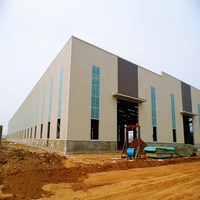 Bâtiment métallique industriel pré-conçu, structure en acier, atelier, ossature en acier, construction préfabriquée, entrepôt