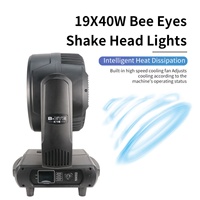 Nouvel arrivage : Projecteur à tête mobile 19x40W RGBW 4-en-1 DMX Bee Eye LED