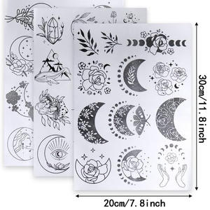 Stabilisateur de broderie <span class=keywords><strong>soluble</strong></span> à l'eau en tissu uni format A4, papier de support pour broderie - Product Image 5