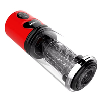 Rotierender Masturbator mit starkem Saugnapf für Stimulation, Erwachsenenspielzeug für Männer, automatische Masturbationsmaschine