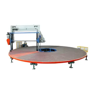 Automatische Polyurethaan Carrousel Schuim Snijmachine, Circulaire Matras Schuim Snijden Machines