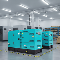 200 kVA Generator Tragbarer Einphasiger Diesel-Generator 200kW Geräuscharmer Typ Heimgenerator mit Wechselrichter