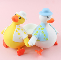 2024 Kawaii Stretch Sand-Filled Duck Toy Mini Latex Squeeze Squishy Fidget Stress Relief Vent Toy
