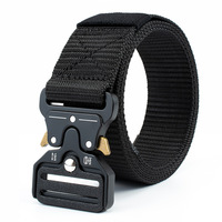 Ceinture tactique de haute qualité en gros pour sports de plein air, multifonctionnelle avec boucle en alliage, ceinture de taille tactique en nylon