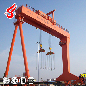 رافعة جالوت <span class=keywords><strong>Goliath</strong></span> مزدوجة الشعاع لبناء السفن مع علبة تروس تحمل المحرك ومكونات التروس - Product Image 2