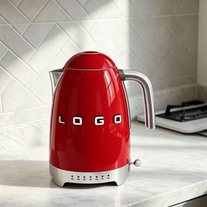 <span class=keywords><strong>Hervidor</strong></span> Retro <span class=keywords><strong>Smeg</strong></span> KLF04 de 1.7L, Acero Inoxidable, 7 Ajustes de Temperatura, Diseño Italiano Vintage, <span class=keywords><strong>Hervidor</strong></span> de Agua para el Hogar - Product Image 2