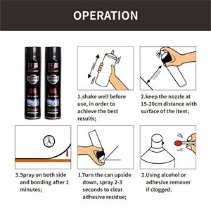 कंप्यूटर कढ़ाई और कपड़ा सिलाई के लिए कढ़ाई चिपकने वाला स्प्रे - Product Image 6