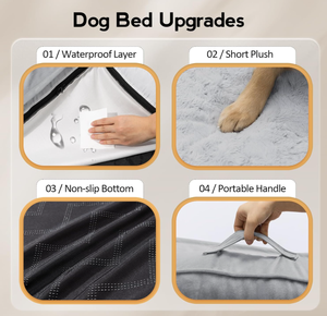 Large Protective Sustainable Luxury Cartoon <strong>Dog</strong> <strong>Bed</strong> with Removable Washable Cover Waterproof Pet <strong>Bed</strong> Featuring Non-Slip Bottom - Product Image 4