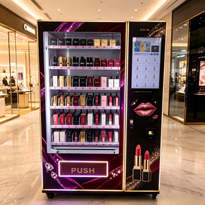Distributeur automatique de beauté JOYVEND de haute qualité, type élévateur, en verre trempé, avec options de paiement multiples, pour gloss à lèvres et palettes de fards à paupières, certifié CE - Product Image 4