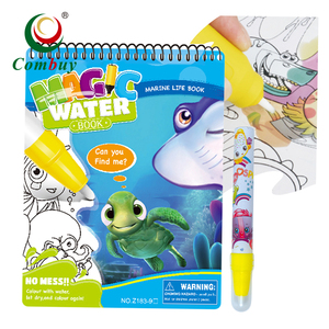 Livre de coloriage magique à l'eau avec stylo, dessin de <span class=keywords><strong>peinture</strong></span> de dessin animé - Product Image 1