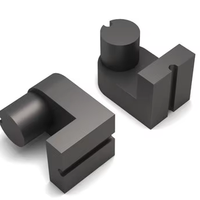Noyau de ferrite UYF mnzn grands noyaux de ferrite uu pc95 pc44 pc50 aimant industriel noyau d'anneau magnétique de ferrite toroïdal noir doux
