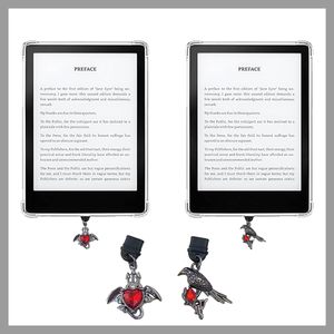 6 Étuis Transparents pour E-Reader avec 2 Breloques Type C Thème Dark Romance 6,8x4,8 Pouces Modè<span class=keywords><strong>le</strong></span> 005 Coque Arrière & Accessoires d'Insertion - Product Image 5